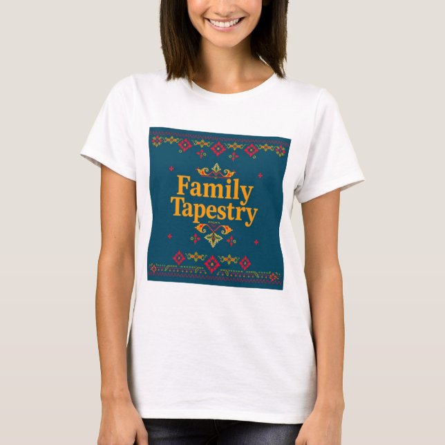 Camiseta Tapeçaria Familiar (Frente)