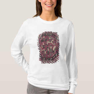 Camiseta Tapete que descreve cavaleiros