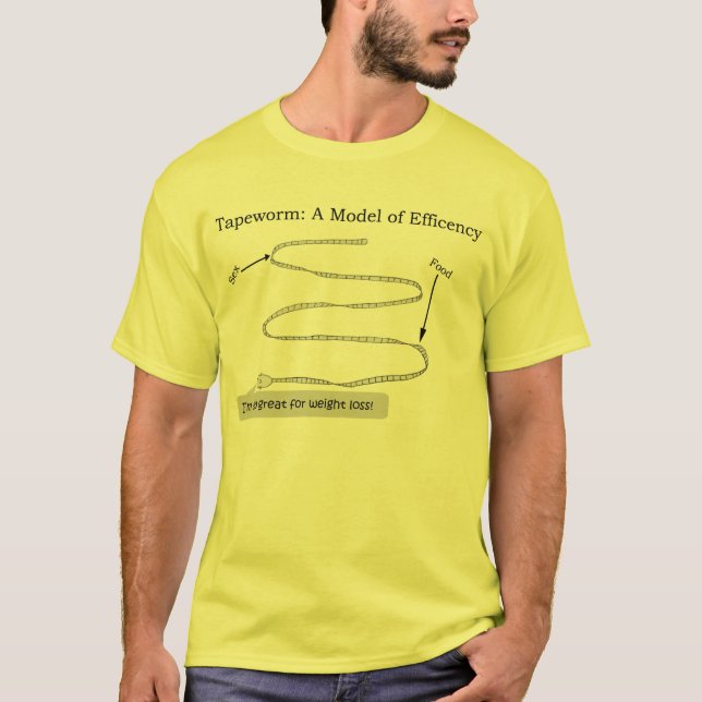 Camiseta Tapeworm Efficency (Frente)
