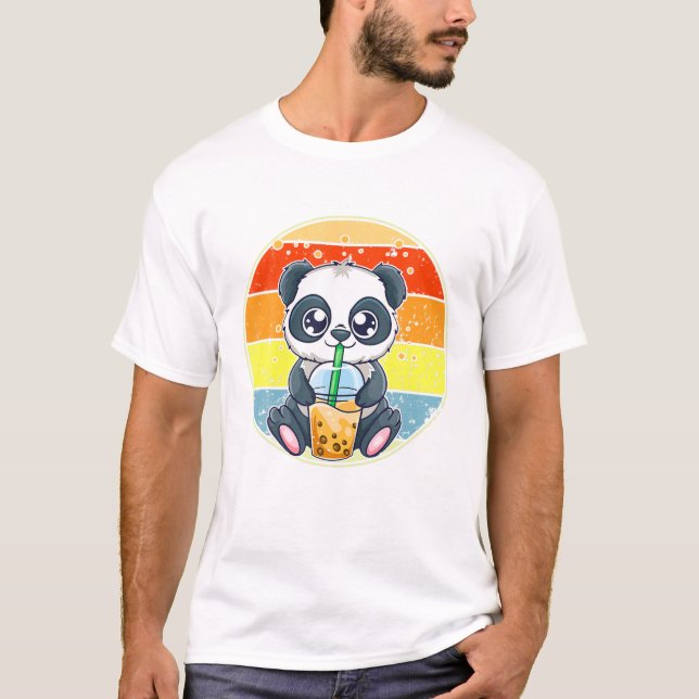 Camiseta Tapioca Pérolas Leite De Bolha (Frente)