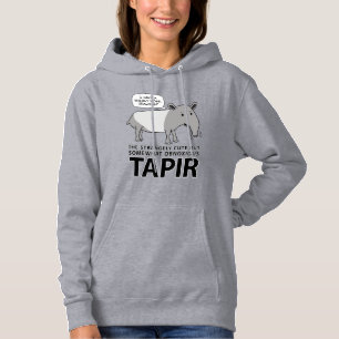 Camiseta Tapir engraçado e bonito mas obnóxio
