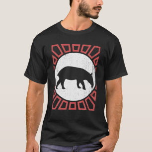 Camiseta Tapir Lover Vintage Estilo retroativo Animal