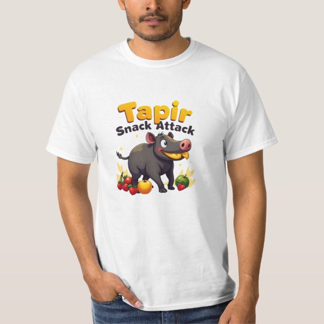 Camiseta Tapir Lovers Ideia do Presente (Frente)