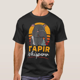Camiseta Tapir Whisperer Wildlife Animal Zookeeper Tapir