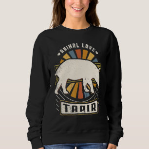 Camiseta Tapiro Vintage Clássico Animal Retro