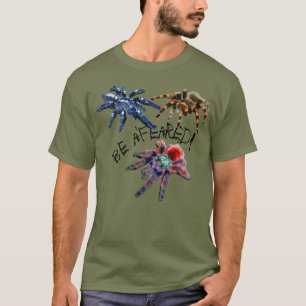 Camiseta Tarantula azul/vermelho/laranja/preto seja um 'tem