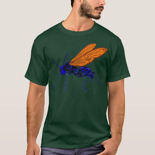 Camiseta Tarantula Hawk Legal Wasp Sting Kids Adultos (Frente)