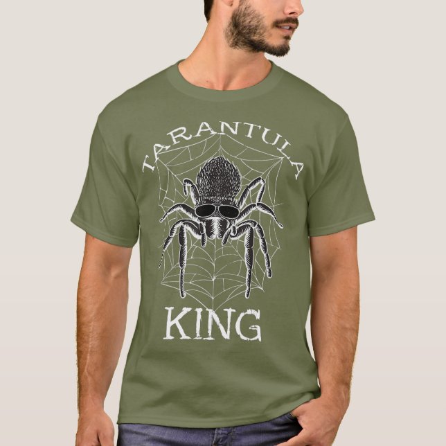 Camiseta Tarantula King Tarantula Proprietário da Aranha (Frente)