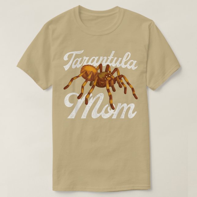 Camiseta Tarantula Mãe Arthropod Arachnid Arachnophile Spid (Frente do Design)