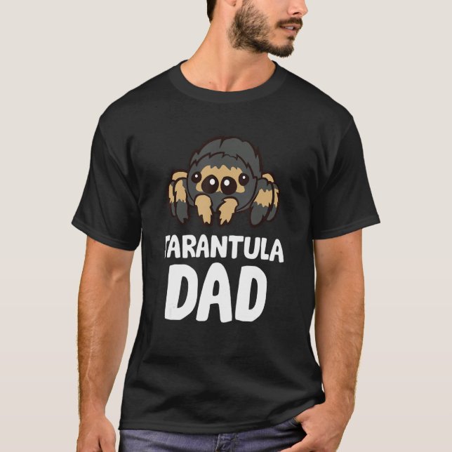 Camiseta Tarantula Pai Tarantula Proprietário da Aranha Fun (Frente)