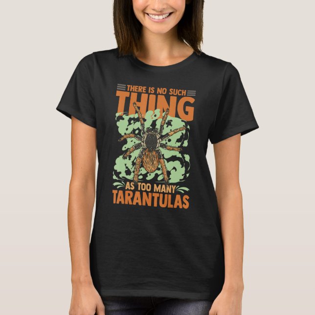 Camiseta Tarantula Spider Pet Mexican Red Habitat Cage 2 (Frente)