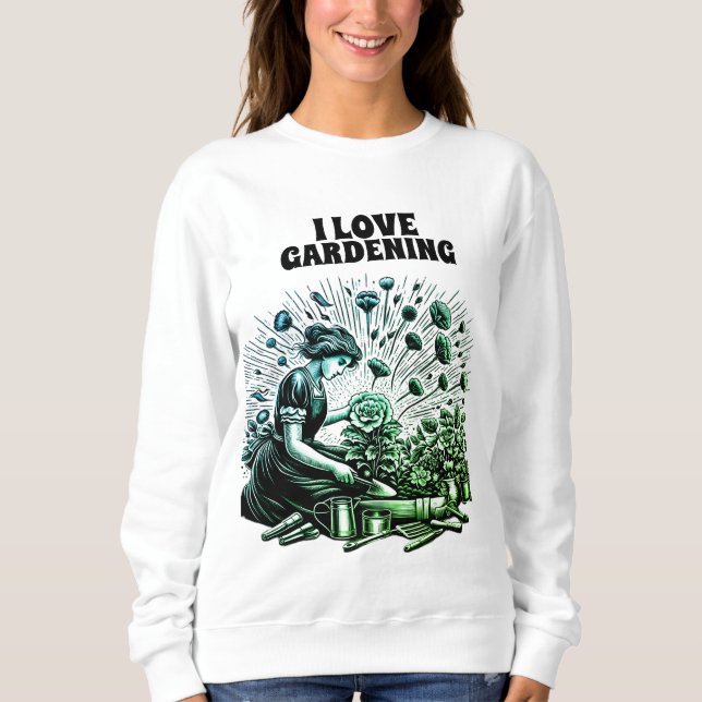 Camiseta Tarde da Senhora do Jardim (Frente)