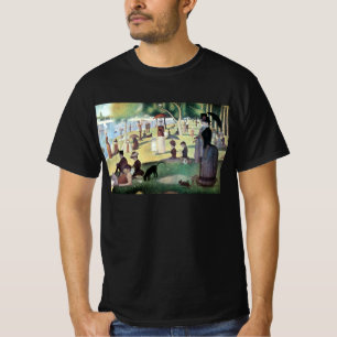 Camiseta Tarde de Domingo na Ilha La Grande Jatte de Seurat