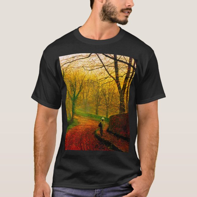 Camiseta Tarde de novembro Stapleton Park Grimshaw (Frente)