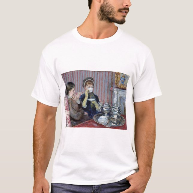 Camiseta Tarde Tea, Mary Cassatt (Frente)