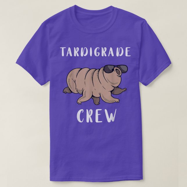 Camiseta Tardigrade Science Microbiology Water Bear Team Cr (Frente do Design)