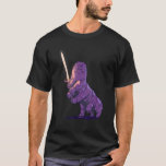 Camiseta Tardigrade Warrior Swordsman Microbiology Science<br><div class="desc">Tardigrado Guerreiro Espadaceiro Microbiologista Urso de Ciências.</div>