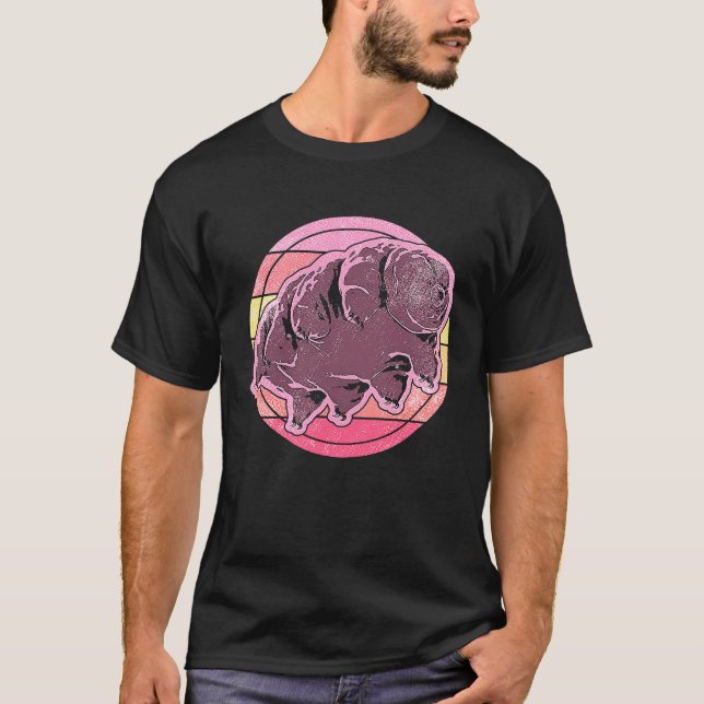 Camiseta Tardigrade Water Bear Moss Piglet Micro Animal Col (Frente)