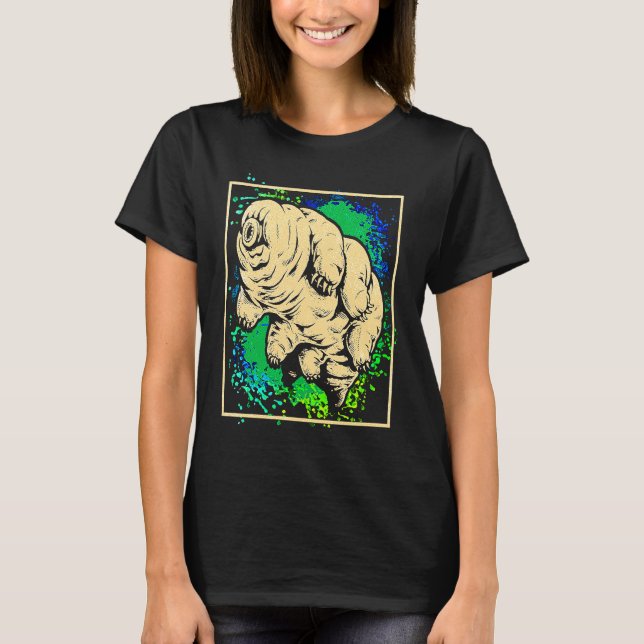 Camiseta Tardigrade Water Bear Moss Piglet Micro Animal Col (Frente)