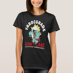 Camiseta Tardigrado Não se importe com a biologia do Urso d