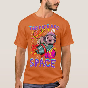 Camiseta Tardígrado No Espaço Do Astronauta Do Urso De Água