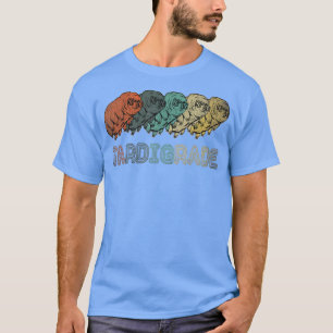 Camiseta Tardigrado Vintage Retro Water Bear Science Microb