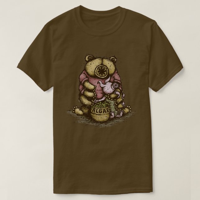 Camiseta Tardipooh e Moss Piglet (Frente do Design)
