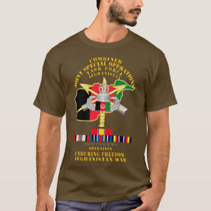Camiseta Tarefa de Operações Especiais Conjuntas OEF Afegão