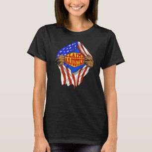 Camiseta Tarefa Herói do Ajustador de Super Sinistros