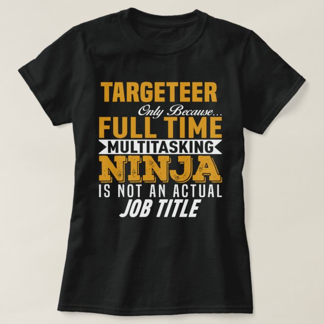 Camiseta Targeter (Frente do Design)