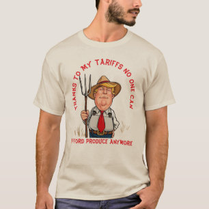 Camiseta Tarifa De Armadilhas Para Os Produtos Agrícolas