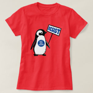 Camiseta Tarifa Engraçada De Pinguim De Memória Política