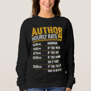 Camiseta Tarifa Horária do Autor Autor Blogueiro Editor de