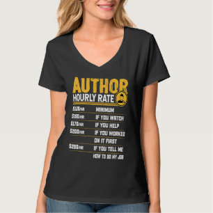 Camiseta Tarifa Horária do Autor  Autor Blogueiro Editor de