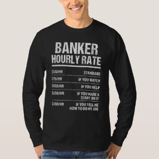 Camiseta Tarifa Horária do Banqueiro