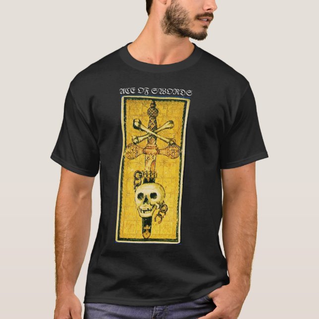 CAMISETA TARIFAS ANTIGAS DE RENAISSÂNCIA/ACE DE ESPADAS (Frente)