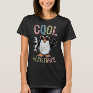 Camiseta Tarifas de Pinguins de Resistência Legal e Sutil P