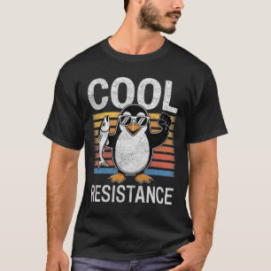 Camiseta Tarifas de Pinguins de Resistência Legal e Sutil P
