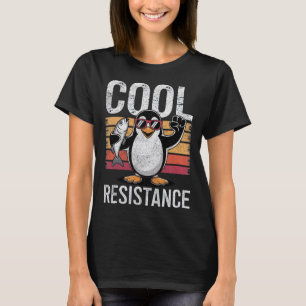 Camiseta Tarifas de Pinguins de Resistência Legal e Sutil P