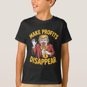 Camiseta Tarifas de Trump Recessão Meme Fazem Lucros Desapa