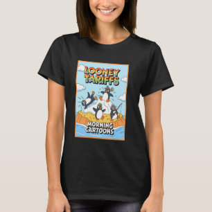 Camiseta Tarifas Loucas Injustiça Política Pinguim Divertid
