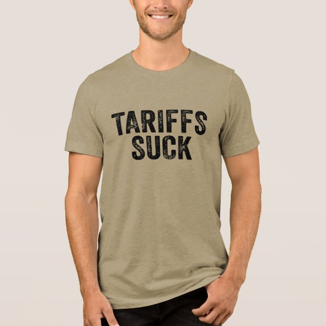 Camiseta Tarifas Suck - Anti Tarifas (Frente)