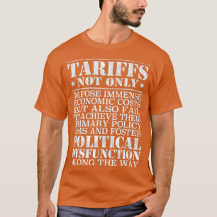 Camiseta Tarifas Vintage não só impõem uma imensa econom
