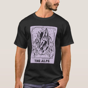 Camiseta Tarot Card Alarga Cartões Místicos Edelweiss Mount