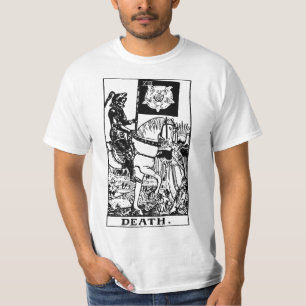 Camiseta Tarot Card DEATH Halloween Figurume