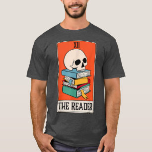 Camiseta Tarot Card O Leitor Oculta A Leitura De Livros