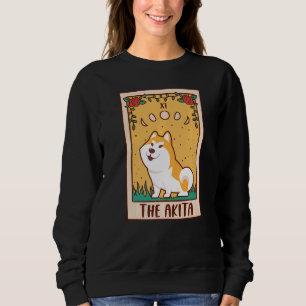 Camiseta Tarot Card Occult Magic Occultism Dog Akita