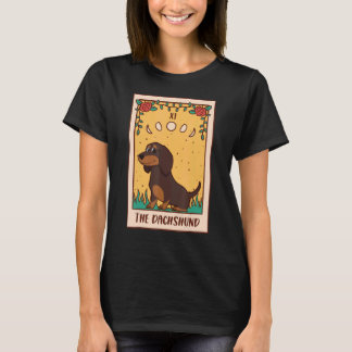Camiseta Tarot Card Occulus Magic Occultism Dachshund