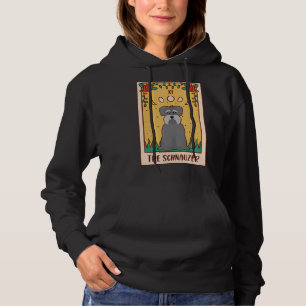 Camiseta Tarot Card Occulus Magic Occultism Dog Schnauzer