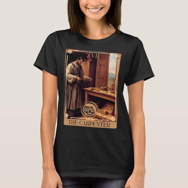 Camiseta Tarot Card of The Carpenter (Frente)